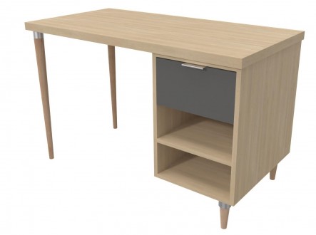 Bureau Agathe 1 tiroir et 1niche